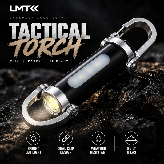 LMT Tactical Torch – dual clip backpack accessory