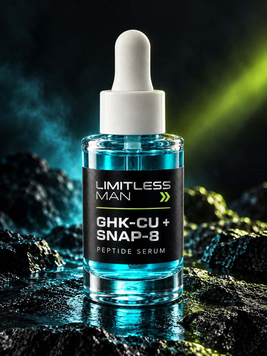 Limitless Man GHK-Cu / SNAP-8 serum lifestyle image