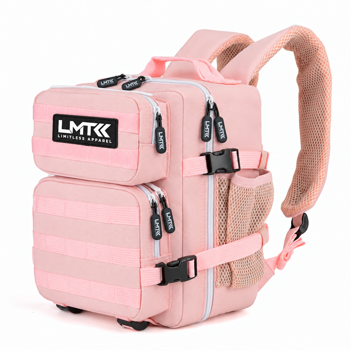 LMT backpack with branded LMT zipper pulls
