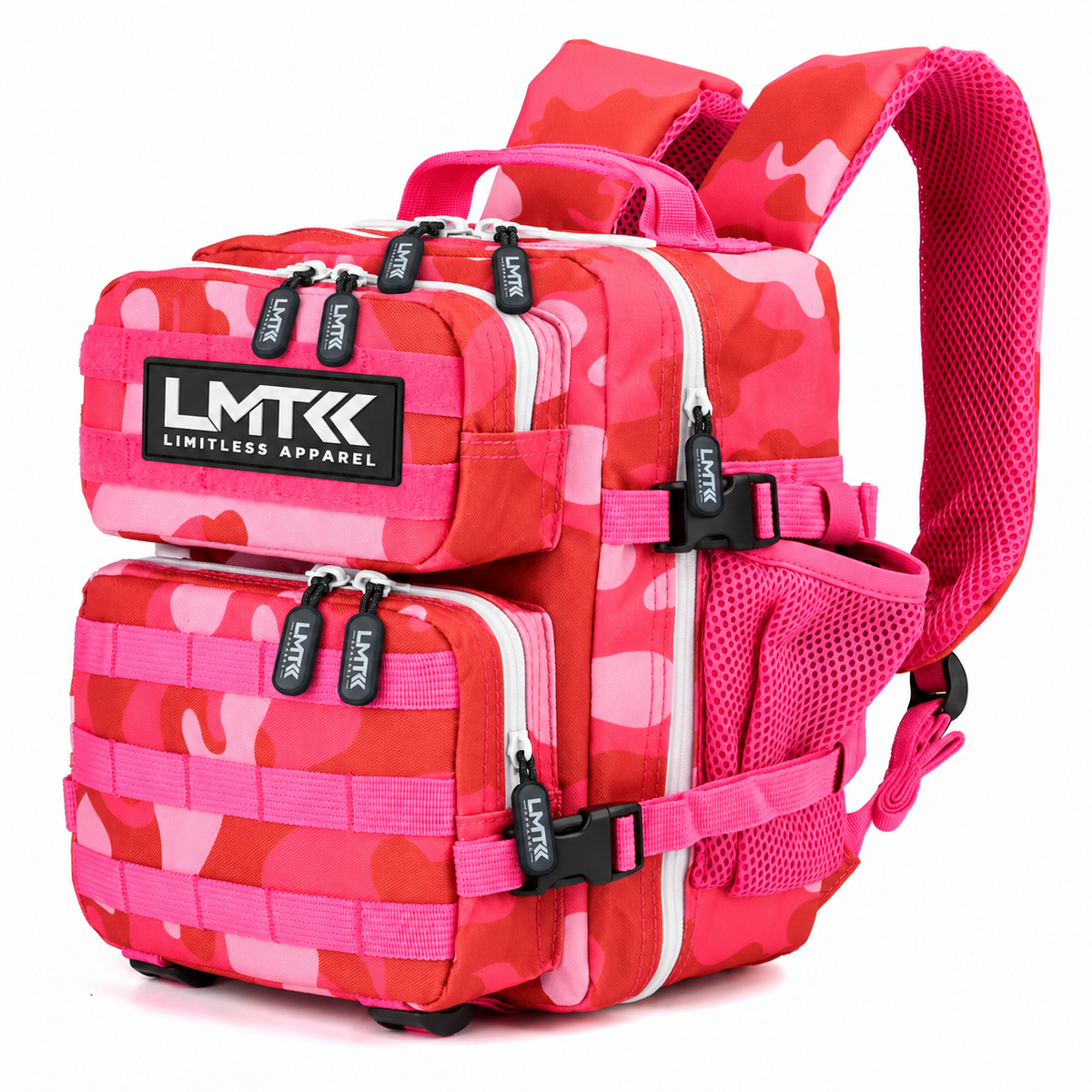 LMT backpack with branded LMT zipper pulls