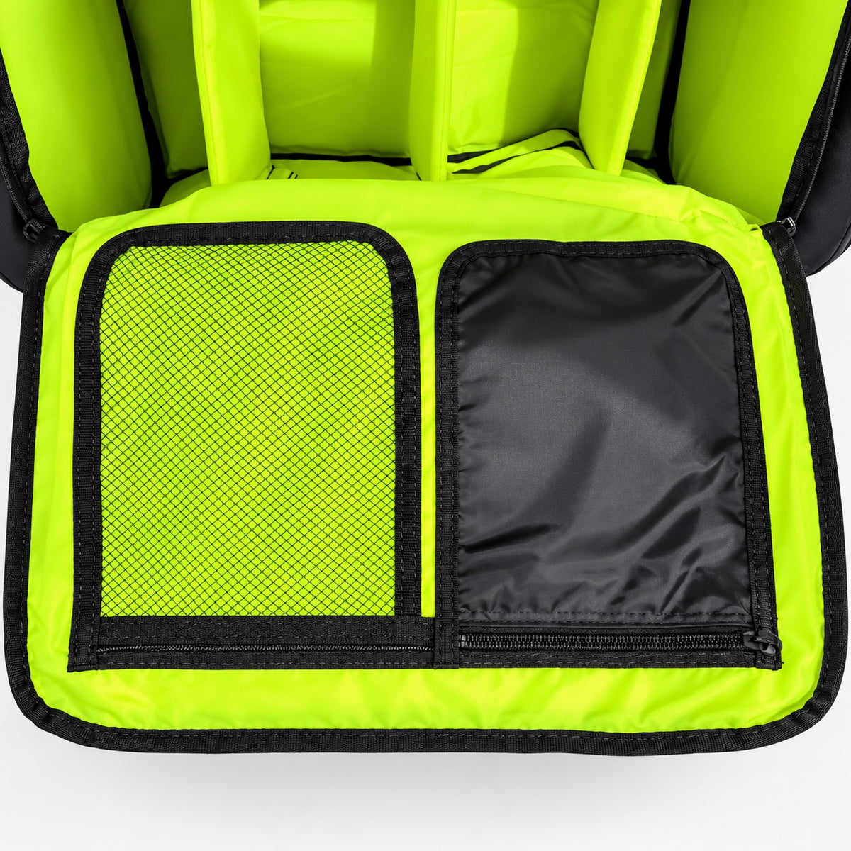 Interior lid organizer pockets
